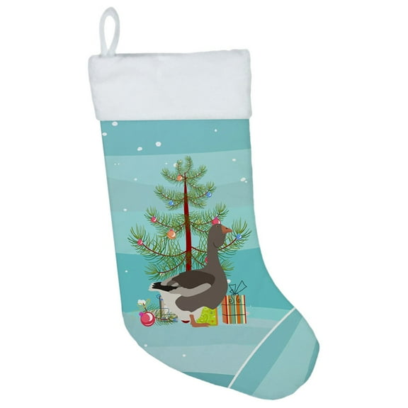 Carolines Treasures BB9264CS Toulouse Goose Christmas Christmas Stocking  Large multicolor