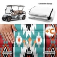 thumbnail image 6 of Uourmeti Geometric Golf Cart Seat Covers Clean, for Sports, Golf Accessories, Compatible with 2-Passenger Seats Carts Club Car, 6 of 8
