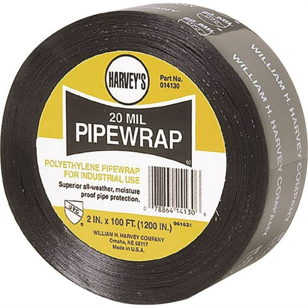 PIPE WRAP20 MIL. 2" X 100'