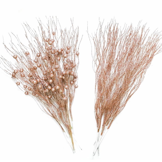 Decoraciones navideñas Gardenne para fiestas, 2/10 piezas de palitos de Navidad artificiales ecológicos para rellenar árboles.