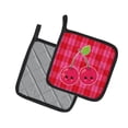 thumbnail image 2 of Carolines Treasures BB6985PTHD Cherry Faces Pair of Pot Holders, 7.5HX7.5W, multicolor, 2 of 2