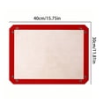 thumbnail image 3 of Silicone Fiber Baking Mat with Buckle,Corners Snap to Form Baking Tray,Foldable Camp Kitchen Organizer Tray,Leakproof Non-Stick Oven Liner, 3 of 9