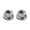 b, variant on Axle Lock Nut Set, M9 M10 Flange Fastening Screw for Bicycle Front and Rear Wheel Hub, Flower Drum Locknut Accessory
