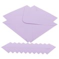 thumbnail image 4 of FELTECHELECTR Wedding Invitation Packs 50Pcs Rectangular Paper Envelopes Lavender 16x11cm, 4 of 8