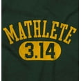 thumbnail image 2 of Mathlete Pi Math Student Teacher Women's T Shirt Ladies Tee Brisco Brands M, 2 of 6