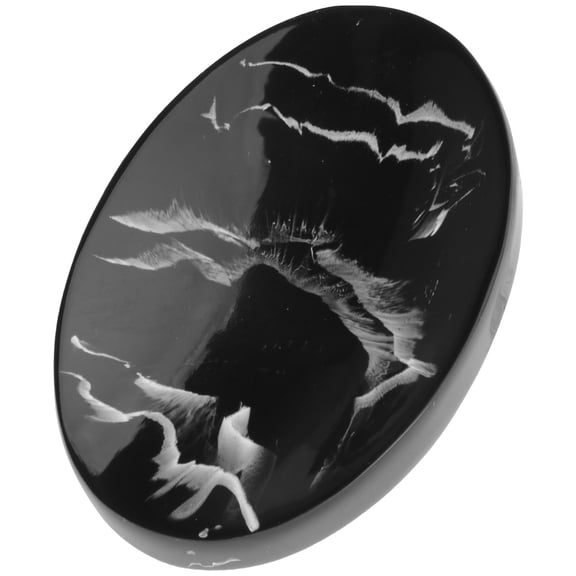 COSMOBETTY Black Resin Soap Dish for Bathroom Storage Travel Size Friendly Durability Chic Look 1 Pc