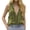 Solid Color, variant on Spring New Women's Casual Loose Linen Solid Color V Neck Pocket Vest Shirt