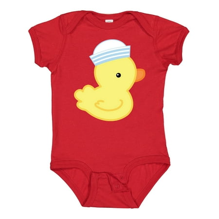 

Inktastic Sailor Baby Duck Gift Baby Boy or Baby Girl Bodysuit