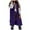 F01-Purple, variant on FYDUU Puffer Vests For Women Winter Warm Long Quilted Sleeveless Jackets With Pockets Fall Fashion Zip Up Puffy Coat Outerwear Padded Jacket Stylish Jacket Coats