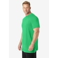 thumbnail image 3 of KingSize Men's Big & Tall No Sweat Longer-Length Short Sleeve Crewneck Tee, 3 of 6