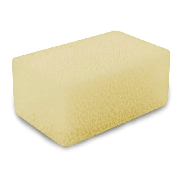 repuesto esponja aquajet 50 Repuesto esponja filtrante blanca, rectángulo poroso en vista 3/4; compatible con filtros de cascada AquaJet y AquaClear 50 para acuarios de 76–190 L, atrapa partículas y favorece la filtración biológica.