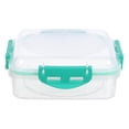 thumbnail image 2 of Sandwich Containers, BPA Free Plastic Lunch Box with Lid – Reusable, Microwave & Dishwasher Safe Food Storage Box, 2 of 9