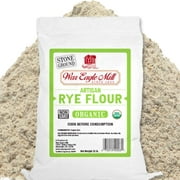 War Eagle Mill Stoneground Rye Flour, Organic, Non-GMO, 25 lb. Bag (Pack of 1)