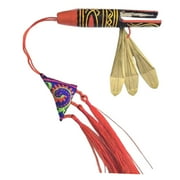 Kuntesetty Folk Instrument Christmas Home Gift Jaw Harp for Music Lovers Kids Beginners Three Leaf