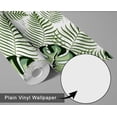 thumbnail image 6 of S4Sassy Peel & Stick Vinyl Wallpaper, Chic Monstera Jungle Wallpaper Contact Paper Waterproof- Green,25"x60", Removable Wall Covering for Home Decor in Bedrooms & Living Areas, Renter Spaces, Cabinet, 6 of 9