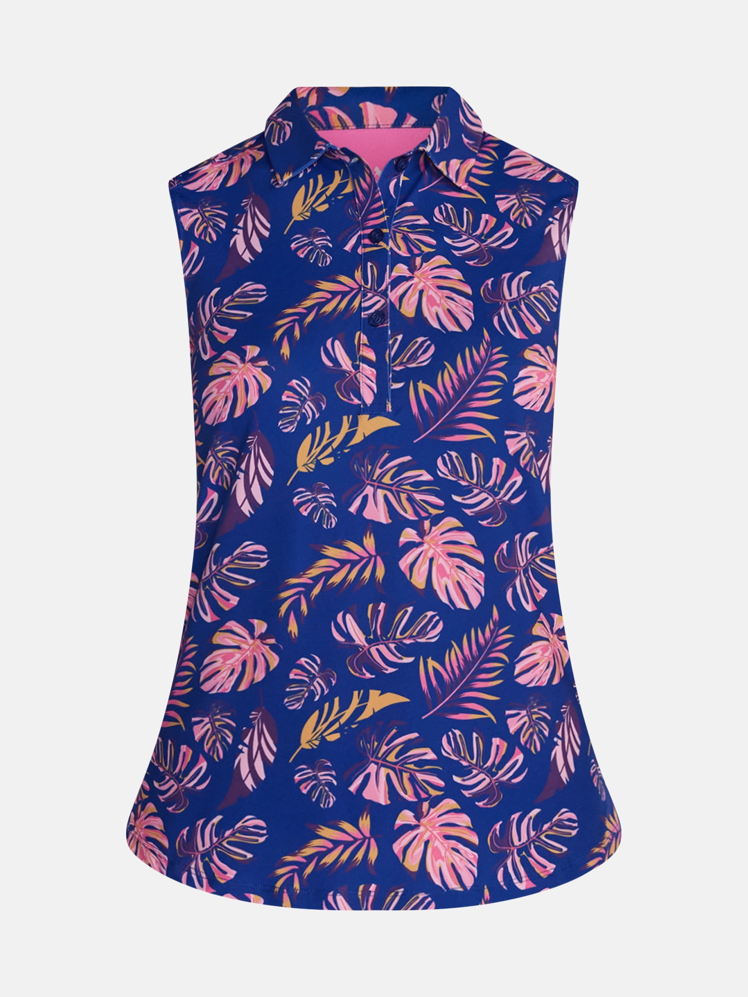 Birdie Bound Women's Gemma Sleeveless Golf Polo Shirt, Sizes XS-XXXL