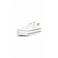 thumbnail image 1 of Converse Espadrilles Chuck Taylor All Star Lift Clean pour Femmes, Blanc/noir/blanc, 10, 1 of 6