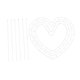 thumbnail image 5 of Marco de corona de flores en forma de Corazón Strade Fareast Limited, 5 of 8