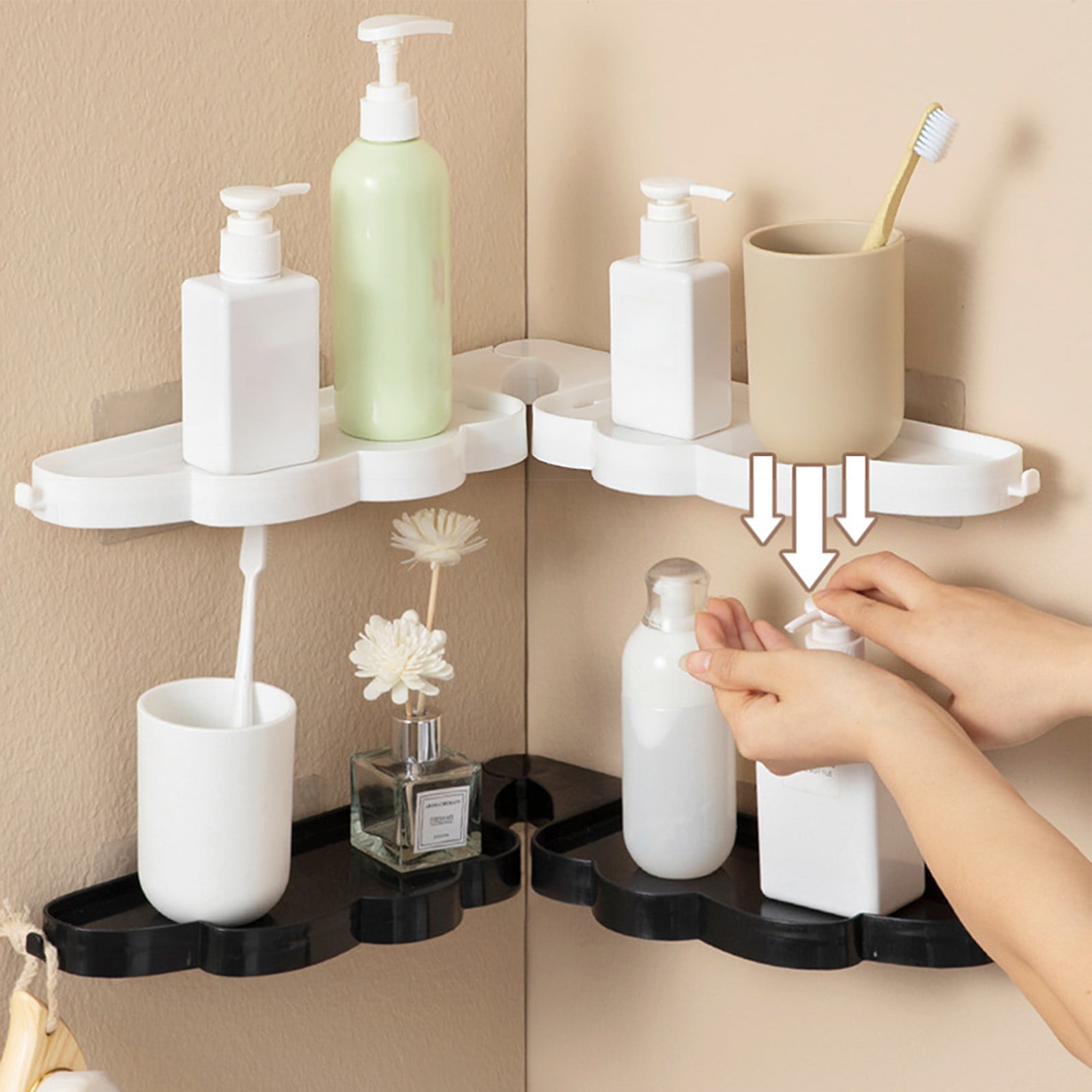 Bathroom Shower Gel Shampoo Holder Shelf Tissue Paper Storage Rack Organizer  - Bed Bath & Beyond - 35767650