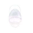 thumbnail image 3 of Handheld Transparent Opening Twisted Easter Egg Storage Box, Hollow Round Children's Toy Plastic Container for Candy and Decor, 3 of 7