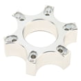 thumbnail image 1 of Steering Wheel Accessories, 70mm Steering Wheel Adapter Plate Aluminium Alloy Quick Installation Colorfast with Hex Wrench for 13-14 Inch Steering Wheel, 1 of 8