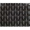 thumbnail image 4 of oneOone Georgette Viscose Black Fabric Skull Fabric For Sewing Printed Craft Fabric By The Yard 42 Inch Wide, 4 of 4