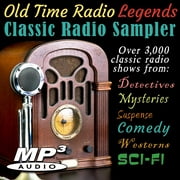 Old Time Radio Legends Classic Radio Sampler on USB Flash Drive over 3,000 shows