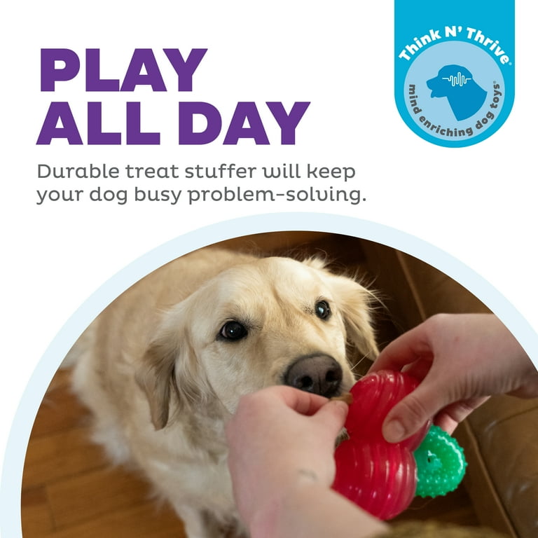 Outward Hound Gummiez Cherries Dog Toy & Treat Stuffer, 4″ x 4