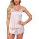 thumbnail image 2 of Ropa de dormir Lencería sexy para mujer Pijama de satén Camisola Pantalones cortos Conjunto de ropa de dormir, 2 of 3