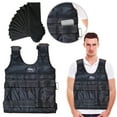thumbnail image 1 of Adjustable Weighted Training Vest for Strength and Fitness Workouts with Customizable Load and Comfortable Shoulder Support, 1 of 5