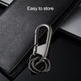 thumbnail image 3 of Kripyery Keychain Simple Durable Car Key Clip Keyring for Men, 3 of 6