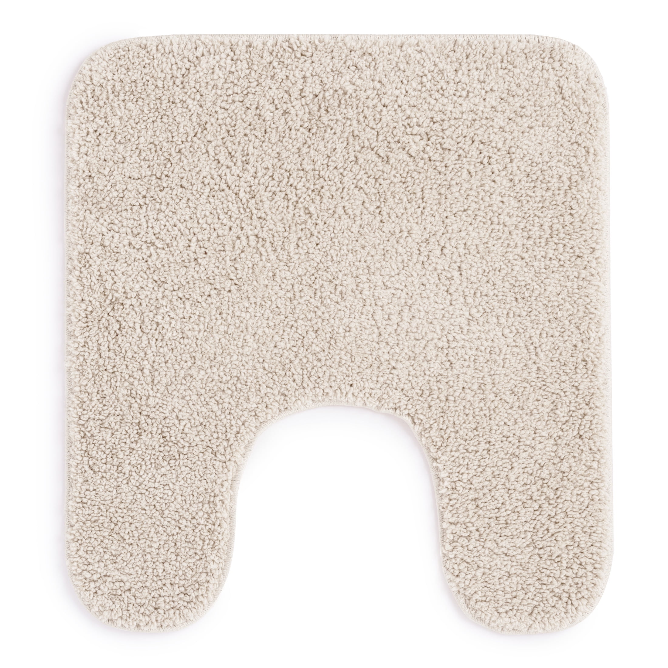 Mainstays Basic 3-Piece Polyester Bath Rug Set: Tan, Contour, Lid Cover and 20" x 32"