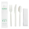 thumbnail image 1 of Kits de cubiertos compostables GreenWorks 7 Heavy-Duty, 200 juegos, 1 of 7