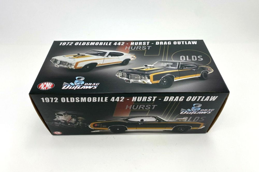 1972 Oldsmobile 442 Hurst, White and Gold - Acme A1805620