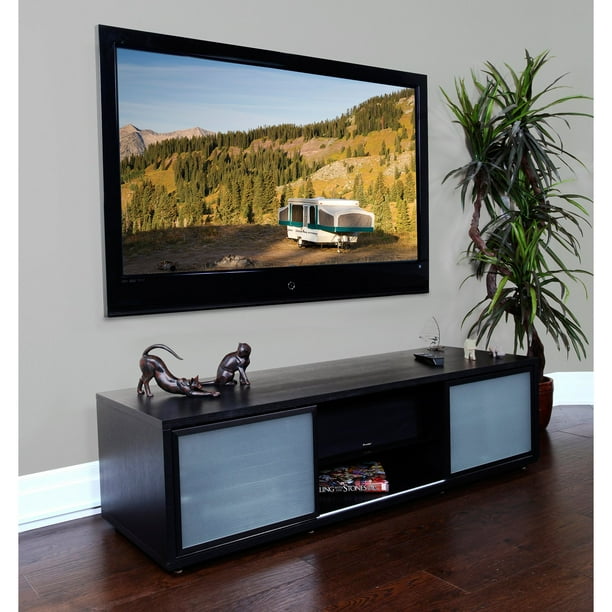 Audio and Video Credenza with Storage holds up to 70 Inch TV