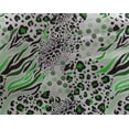 thumbnail image 4 of oneOone Georgette Viscose Green Fabric Animal Skin Sewing Material Print Fabric By The Yard 42 Inch Wide-7X5, 4 of 4