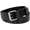 00 Black, variant on Men's Double Prong Belt 2 Holes Leather Jeans Belt for Men 1.5 inches Wide