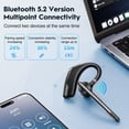 thumbnail image 4 of Auriculares Bluetooth New Bee m51 inalámbricos con funda de 500 mAh, 80 h, 4 of 7