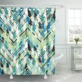 thumbnail image 1 of ABPHQTO Rayas y Líneas de Colores Formas y Puntos Abstractos Étnicos con Cortinas de Ducha de Baño Nativas 152x180 cm ABPHQTO PKNMT60x72Shower-4261, 1 of 2