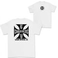 thumbnail image 3 of West Coast Choppers Iron Cross Long Beach T, Trending 2024, Double Side Unisex Comfort Tee T Shirt, Color: Black, Size: S, 3 of 4