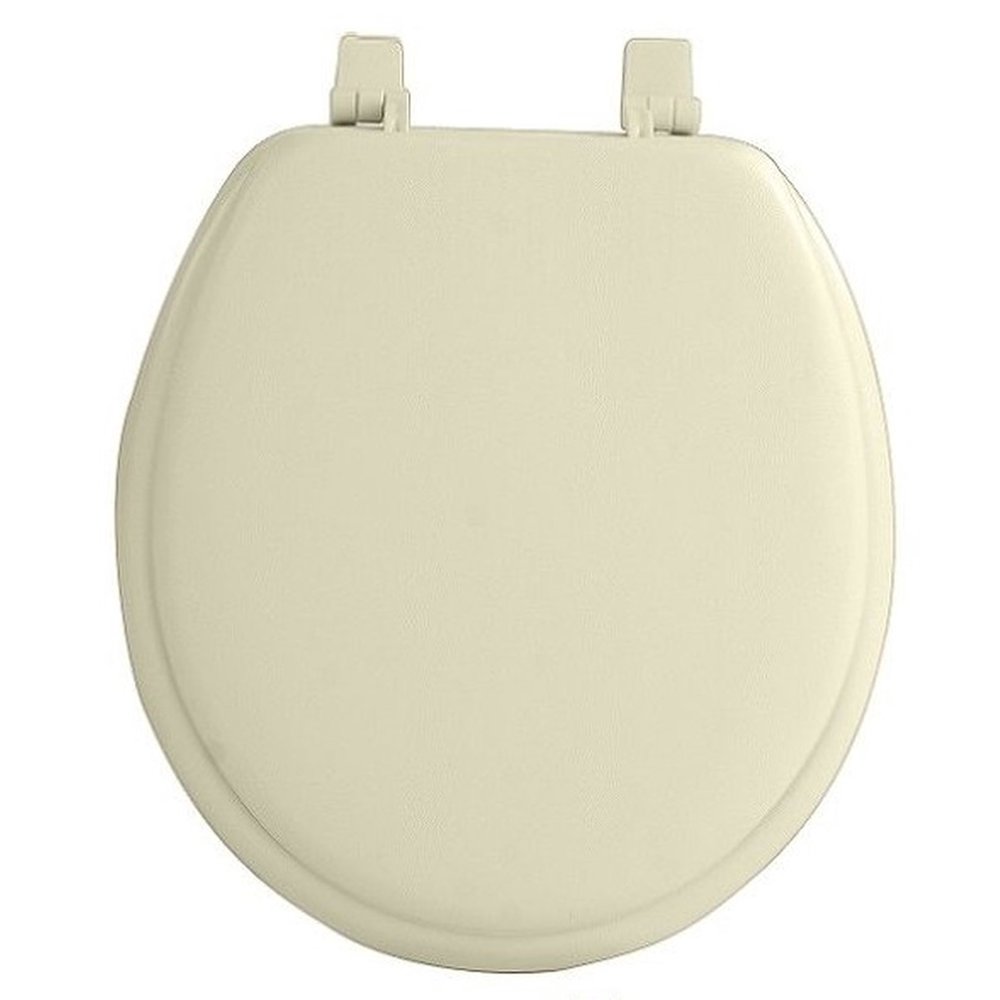 Traditional Elegance Elite 17 Inch Soft Standard Vinyl Toilet Seat Bone