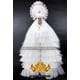 thumbnail image 2 of Vestido de actuación para fiesta de Navidad de la reina de hielo DS de GOGO para mujer, color blanco, con corazón, elegante, para Halloween, 2 of 4