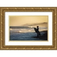 thumbnail image 1 of Chen, William 18x13 Gold Ornate Wood Framed with Double Matting Museum Art Print Titled - Waiting for the moment, 1 of 4