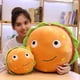 thumbnail image 3 of Juguete de peluche de hamburguesa con forma de hamburguesa, salchicha, bebida, pizza, patatas fritas doradas, emoticono, aperitivo, decoración, almohada de comida, regalo especial para niños, hot do, 3 of 5