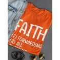 thumbnail image 3 of Faith Intials Shaped T-Shirt Women -Smartprints Designs, Female Small, 3 of 4