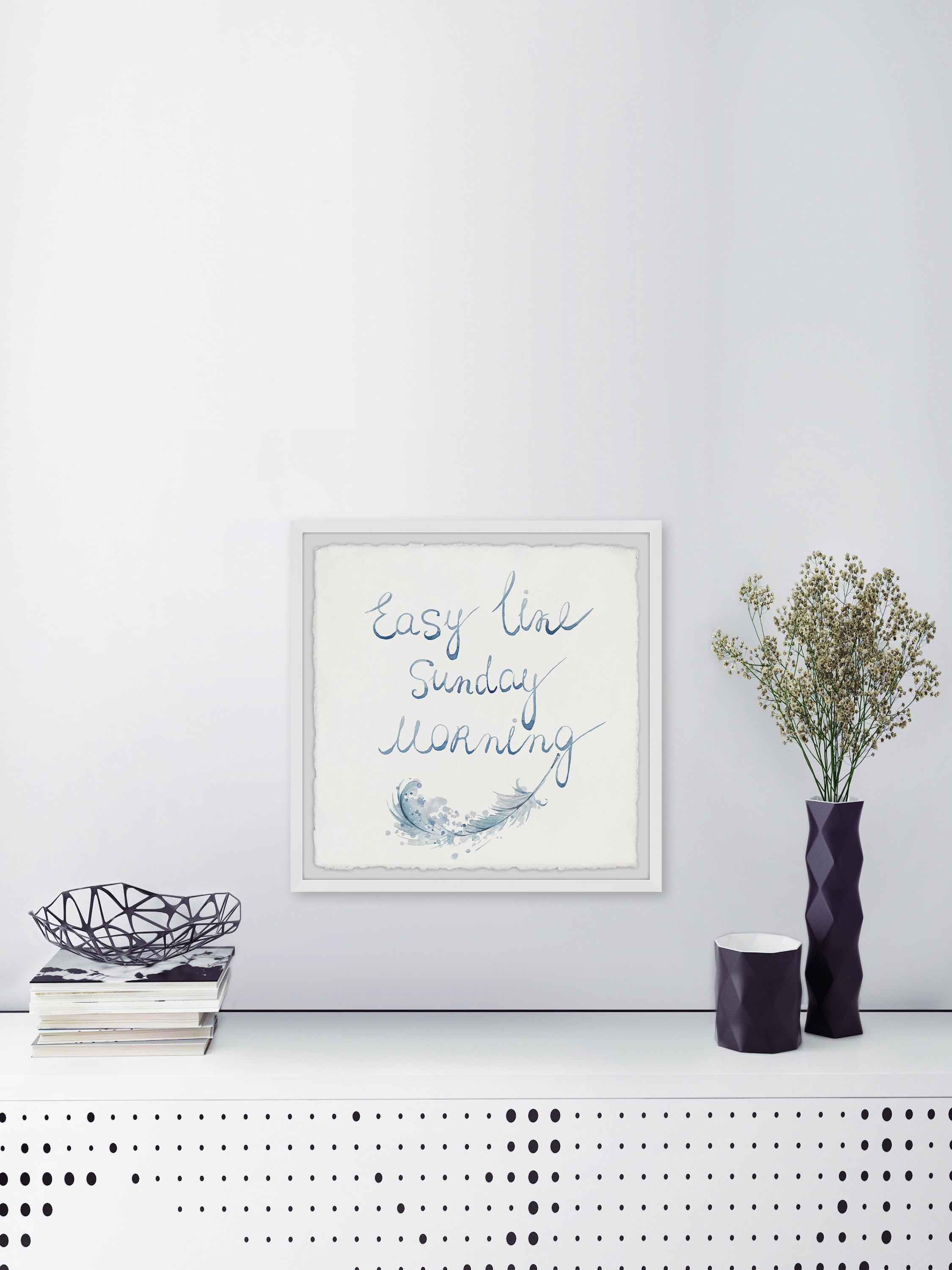 Marmont Hill Easy like Sunday Morning IV Framed Wall Art