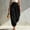 Black plus size harem pants a1, variant on Women Plus Size Harem Pants Elastic Waist Flowy Casual Solid Boho Vacation Lounge Trousers Travel Loungewear Outfits, Black XL