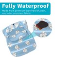 thumbnail image 3 of 1 piece Anti-wrinkle Baby smock - Waterproof smock Apron - Travel smock suitable for babies - Baby Food smock -1-2 years old - S, 3 of 5