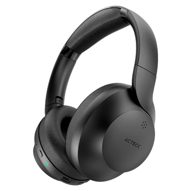 Audifonos Diadema Acteck ZION PRO HP665 Inalambricos Plegable Negro AC-935340