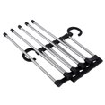 thumbnail image 1 of 1pc Closet Organizer Trouser Pants Ties Scarf Shawl Rack Hanger Space Saving, 1 of 10